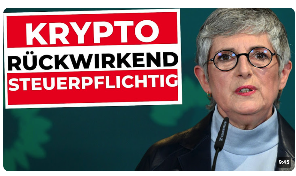 SCHOCK: DEADLINE 31.12.2025 – GRÜNE LEGEN GESETZESENTWURF VOR
