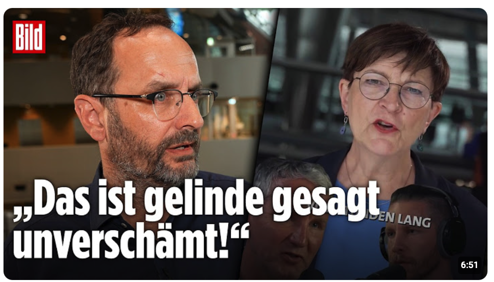 „Ex-SPD-Chefin Saskia Esken fordert Zensur“: Aufruf zu Werbe-Boykott gegen Youtube-Podcast!