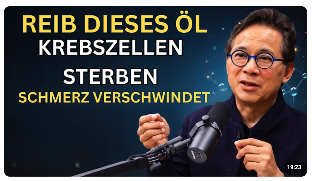 Dieses Öl nachts auf die Haut reiben was wirklich mit Schmerzen Entzündungen und Alterung passiert