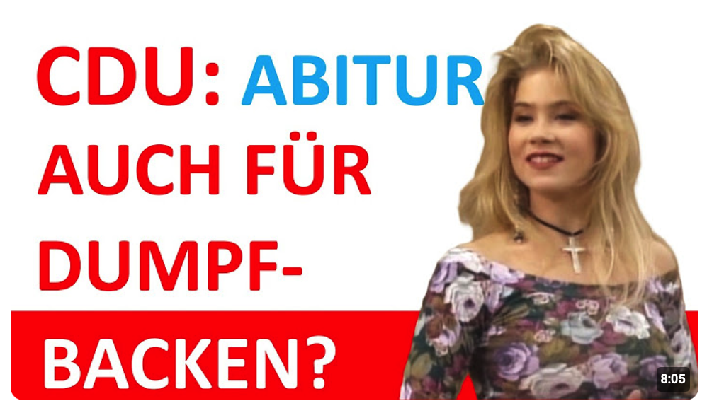 CDU will keinen Wettbewerb an Schulen.