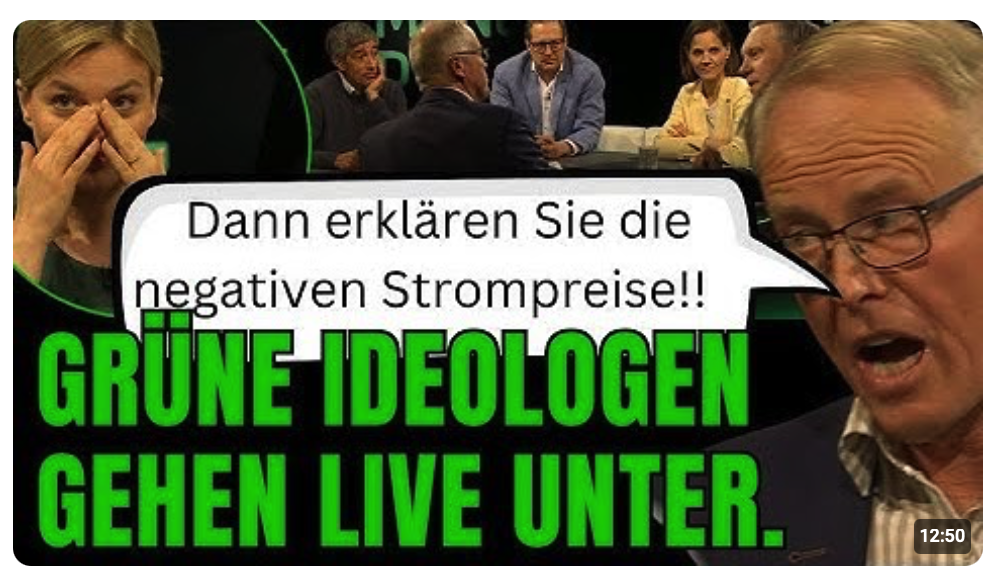 Glauben Sie Deutschland wird den ‚Klimawandel‘ aufhalten?“ // Unternehmer platzt grüne Illusionen!
