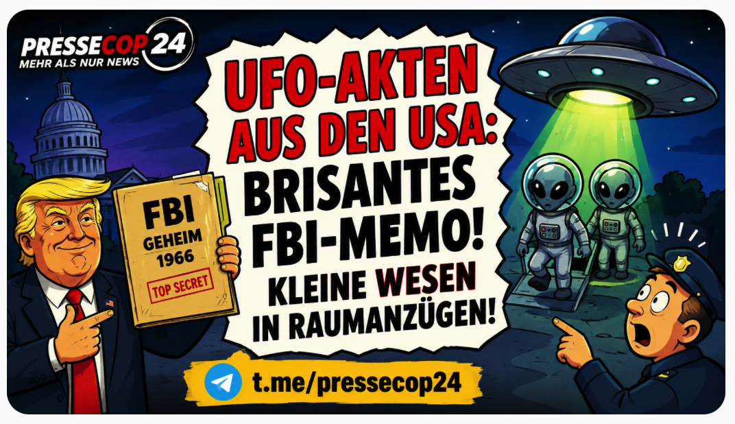 +++ UFO-ALARM AUS DEN USA! GEHEIME FBI-AKTEN ENTHÜLLEN ZWERG-WESEN IN RAUMANZÜGEN – TRUMP FEIERT DEN GRÖSSTEN UFO-KNALL SEIT ROSWELL! +++