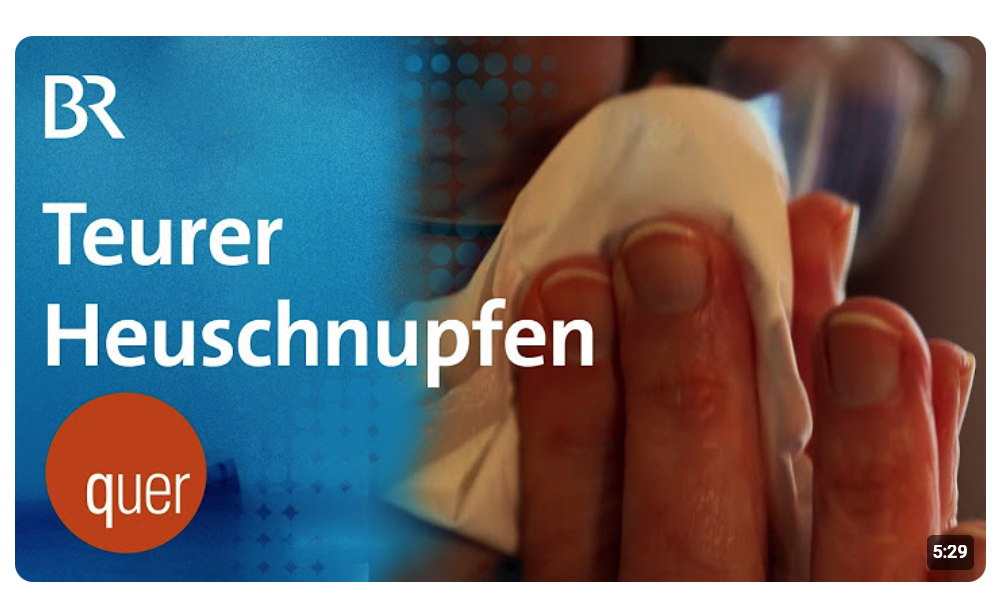Pollen-Alarm – Kommunen im Kampf gegen Heuschnupfen | quer vom BR