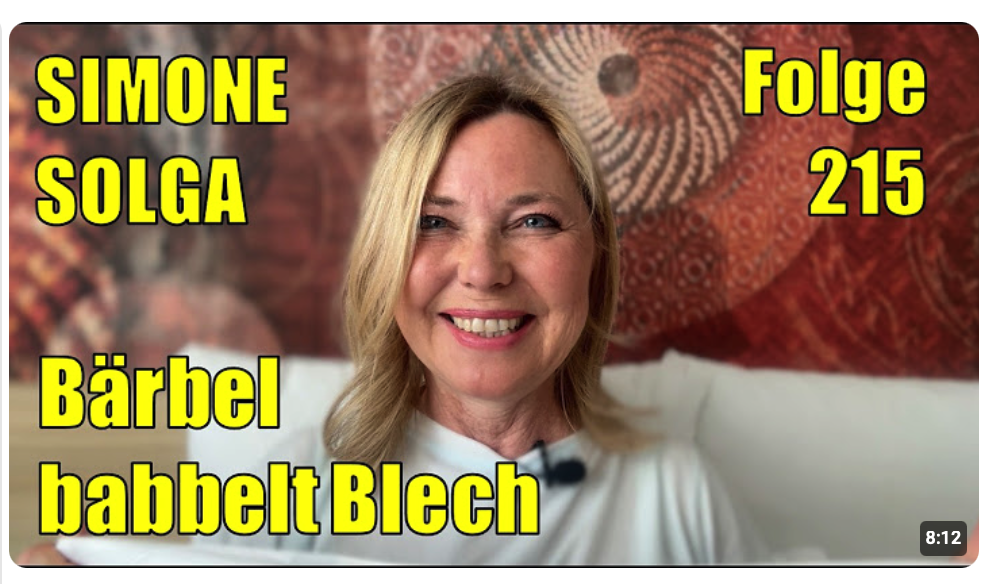 Simone Solga: Bärbel babbelt Blech | Folge 215