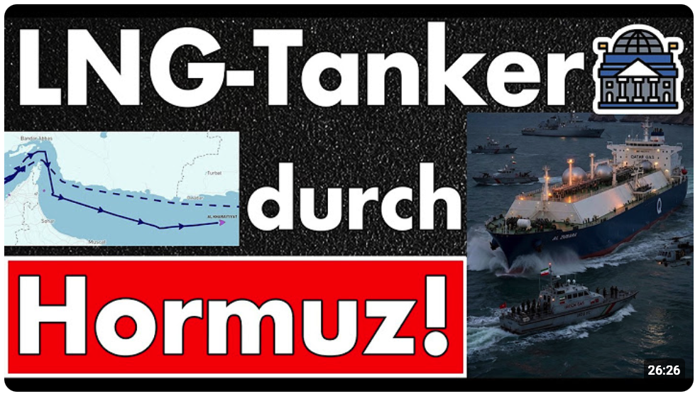 Bundesnetzagentur warnt vor Panik! LNG-Tanker nach Pakistan durch Hormuz – Gasspeicher bei nur 27%