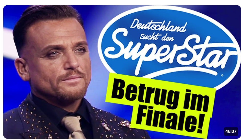 BETRUG im FINALE von DSDS 2026!