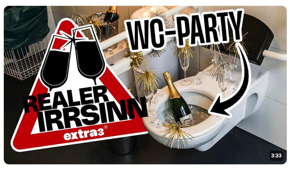 Realer Irrsinn: Feier für Toilette in Weingarten | extra 3