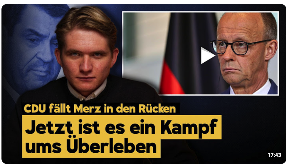 Die eigenen Reihen hoffen längst auf Merz‘ Scheitern