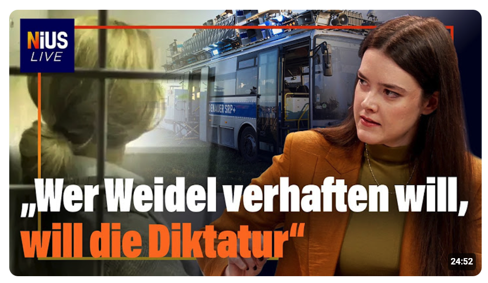 Linksradikale Aktivisten inszenieren Weidel-Verhaftung an Schulen 