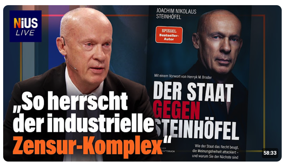 „Der Staat ist nicht Ihr Freund“: Wenn Machtkritik zur Straftat wird | NIUS Live