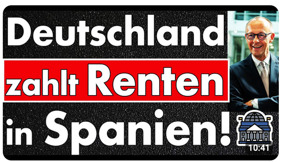 Skandal! Spanien verprasst EU-Milliarden für Renten – Sánchez stopft Löcher mit deutschem Geld!