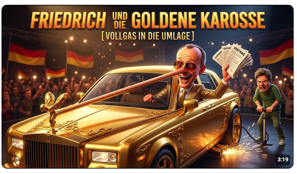 Friedrich und die goldene Karosse Satireschlager 2026