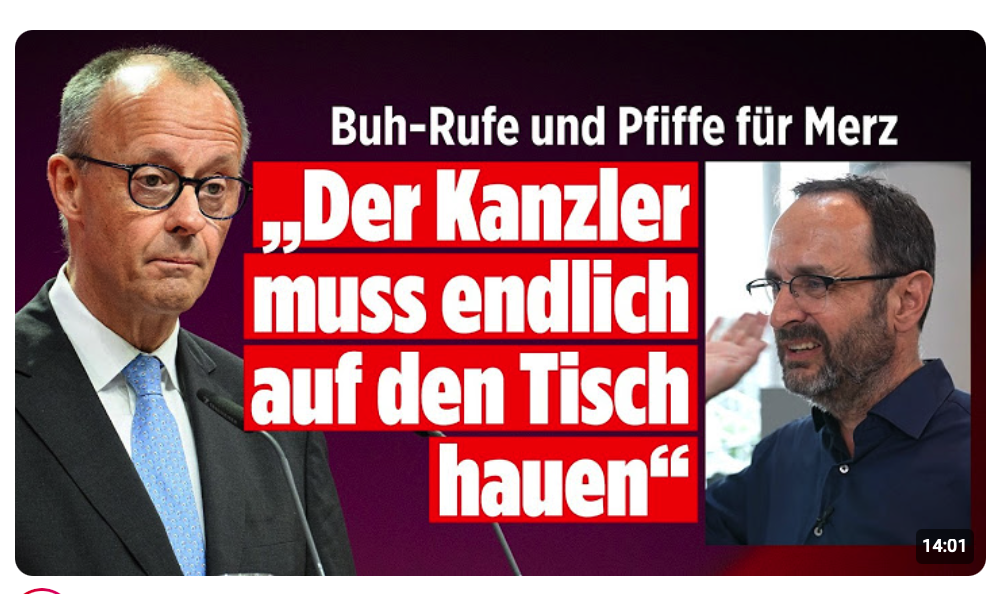 Merz beim DGB ausgebuht: „Der Kanzler muss endlich auf den Tisch hauen“ | Vertraulich