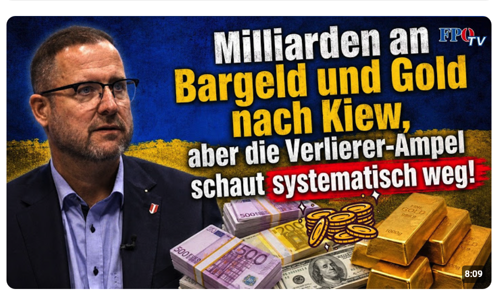 Bargeld- und Goldtransporte in die Ukraine: Was hat man hier zu verbergen?