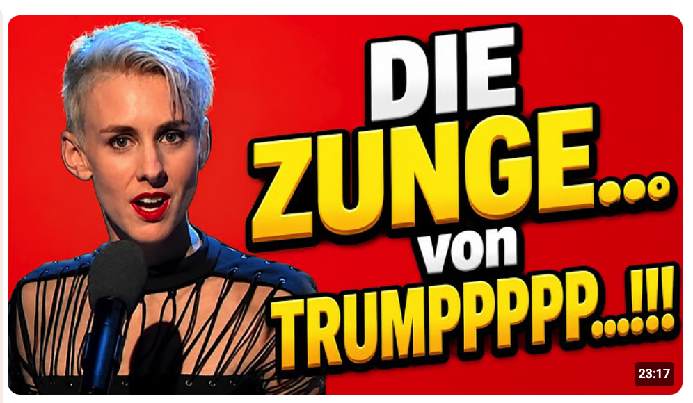 DIE ZUNGE… von TRUMPPPPP…!!!. #GermanComedy #StandUpComedy