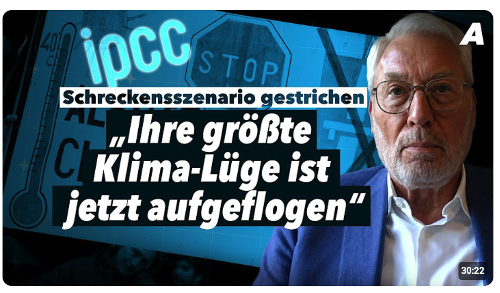 IPCC-Bericht: „Der Weltuntergang ist abgesagt“ – Fritz Vahrenholt im Interview