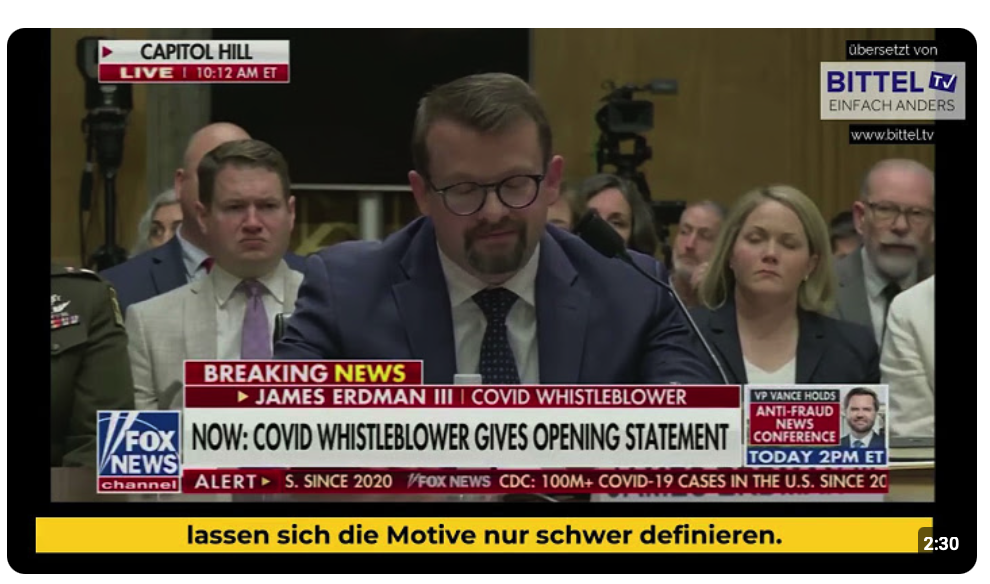 CIA-Whistleblower packt aus: „COVID-Laborursprung wurde vertuscht“
