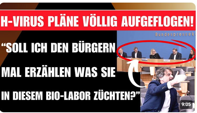 REPORTER LÄSST H-VIRUS PLÄNE AUFFLIEGEN !  VON DIESEM BIO-LABOR SOLLTE KEINER ETWAS WISSEN!