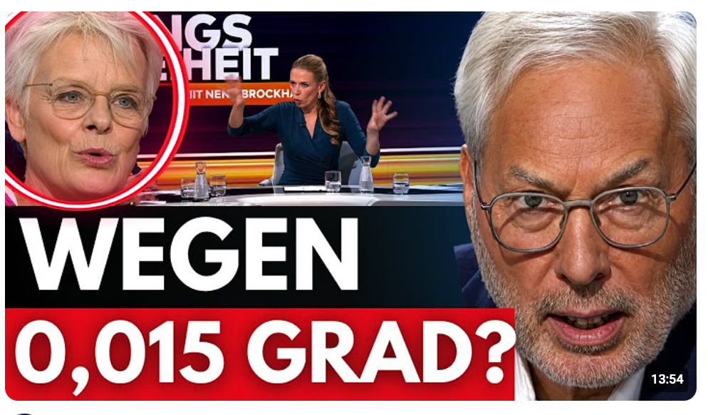 „Selbstmörderisch“! Vahrenholt rechnet gnadenlos mit Klima-Aktivistin ab, die Steuererhöhungen will
