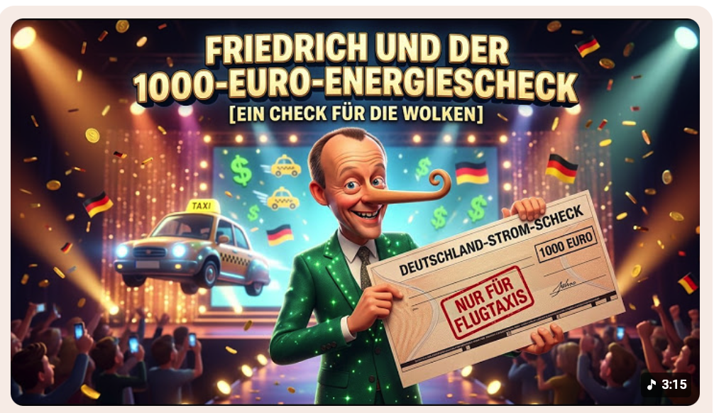 Friedrich und der 1000-Euro-Energiescheck [Offizielles Video]