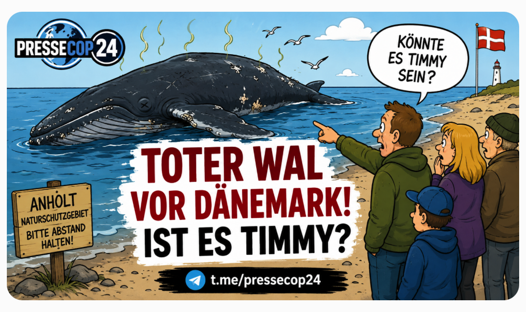 TIMMY-SCHOCK VOR DÄNEMARK! RÄTSEL UM TOTEN RIESEN-WAL – IST ES DER VERSCHOLLENE BUCKELWAL?