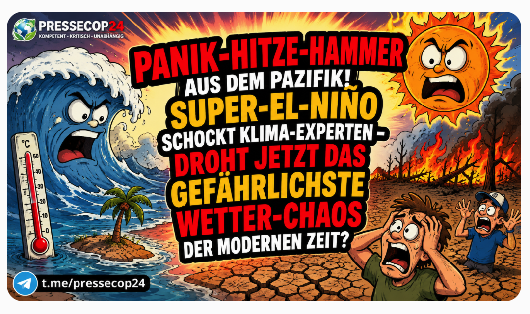 PANIK-HITZE-HAMMER AUS DEM PAZIFIK! SUPER-EL-NIÑO SCHOCKT KLIMA-EXPERTEN – DROHT JETZT DAS GEFÄHRLICHSTE WETTER-CHAOS DER MODERNEN ZEIT?
