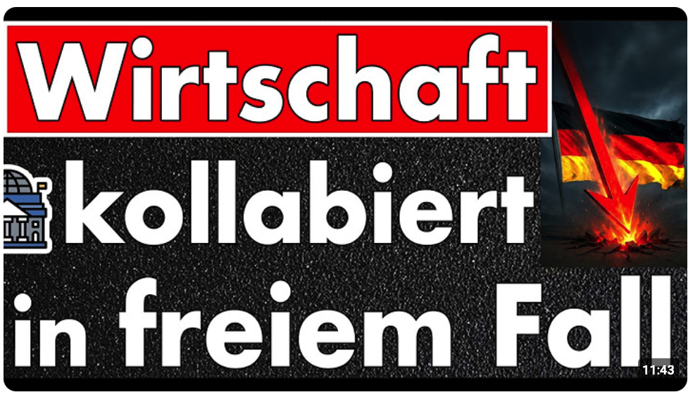 Schock-Bericht der Regierung! Sie wissen es: Wir sind im freien Fall – und spielen das letzte Lied!
