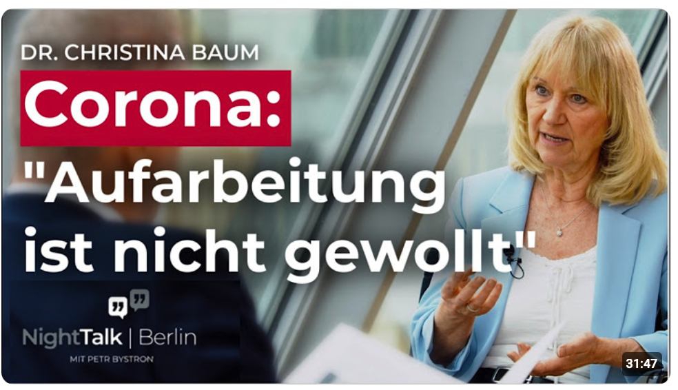 Christina Baum über politische Gefangene und Corona-Aufarbeitung | NightTalk mit Petr Bystron