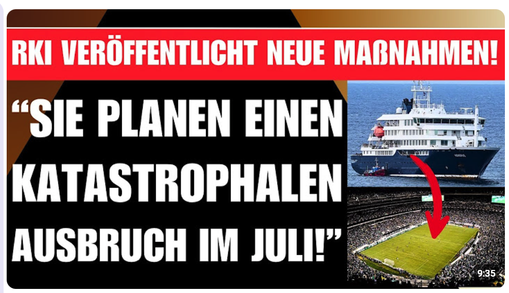 „SIE PLANEN EINEN KATASTROPHALEN AUSBRUCH IM JULI!“    DAFÜR WIRD DIE WM WIRKLICH GENUTZT!