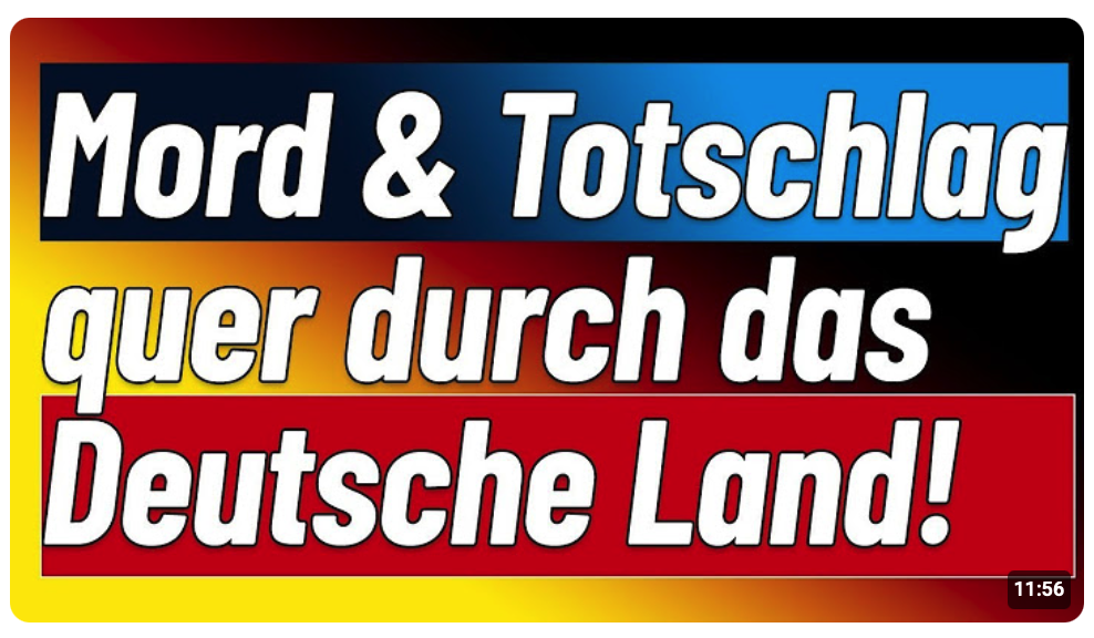 Topthema sind 2 (Einzel) Fälle und zudem die Gegenwehr der Menschen
