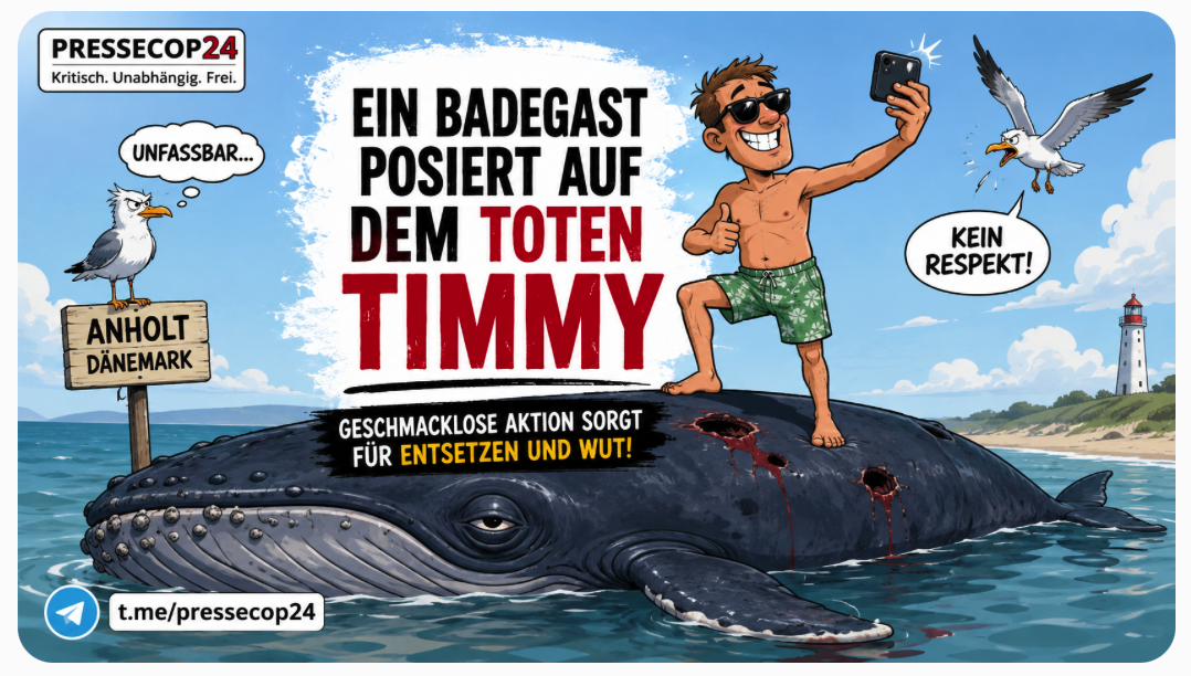 TIMMY-TRAGÖDIE WIRD ZUM SELFIE-SKANDAL! TOTER WAL WIRD ZUR FOTO-KULISSE – JETZT EXPLODIERT DIE WUT ÜBER PIETÄTLOSE POSEN AUF DEM KADAVER!