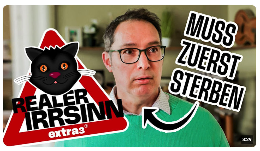 Realer Irrsinn: Katzenbeerdigung erst nach eigenem Tod in Magdeburg | extra 3