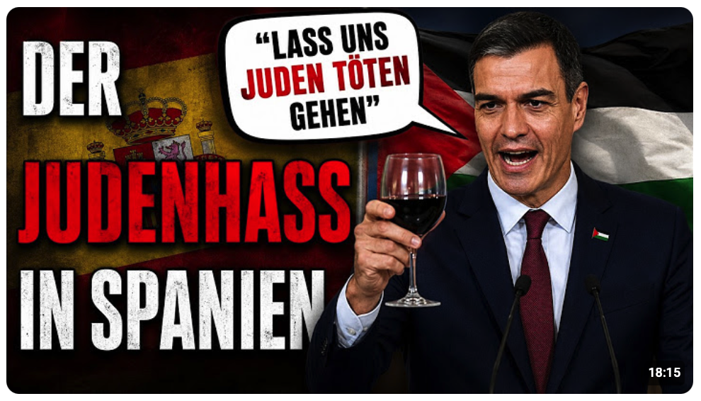 In Spanien sagt man „Lass uns Juden töten!“