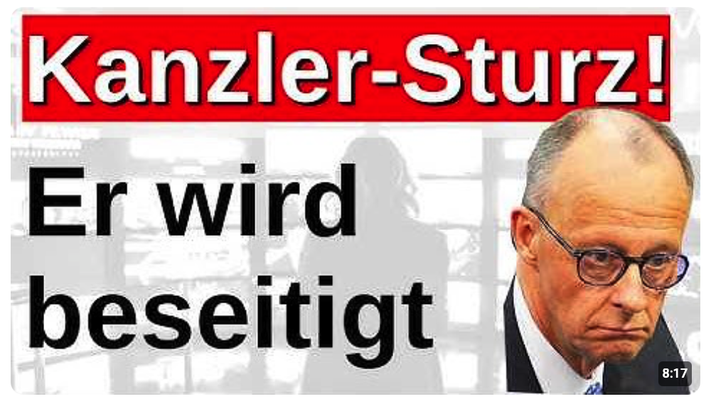 Der Kanzler Sturz! Er wird gemeuchelt und beseitigt! Nachfolger stehen bereit!