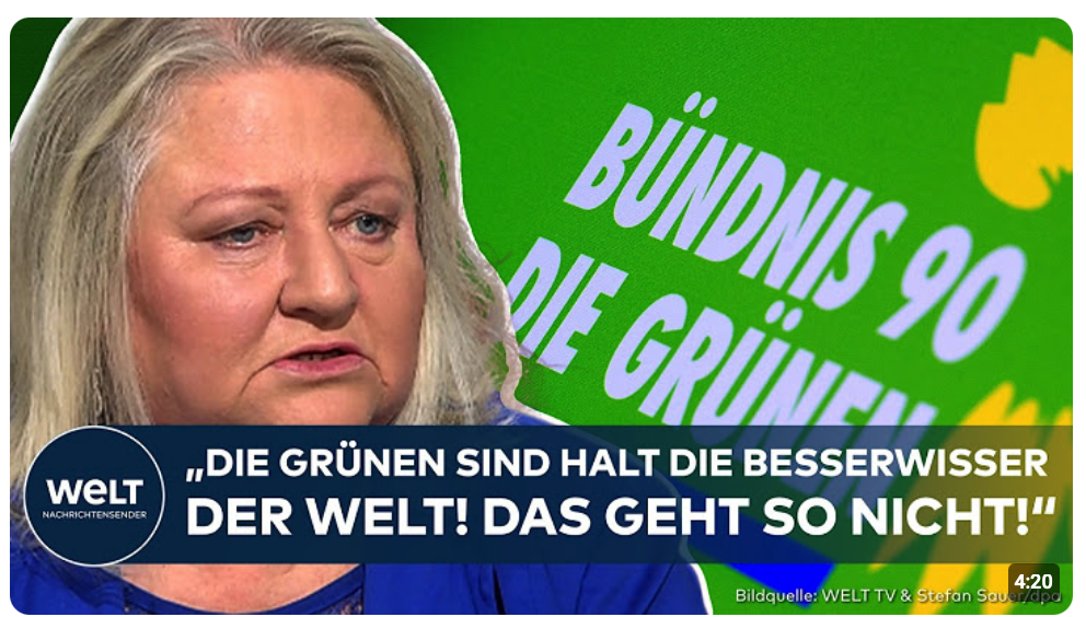 SACHSEN: Brandmauer gefallen? Ex-Grünen-Politikerin rechnet ab! „Alles Kasperletheater!“