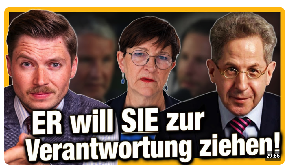 „Saskia Esken hat ein Problem mit unserer Demokratie!“ Maaßen über Skandal-Podcast und AfD-Gerüchte