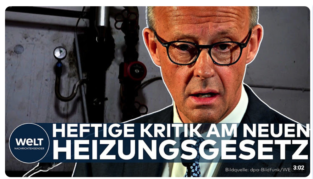 HEIZUNGSGESETZ: Massive Kritik an neuen Regeln der Bundesregierung– Drohen jetzt höhere Mieten?