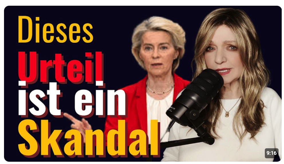 Ab sofort kann von der Leyen deutsches Grundgesetz kippen!!! Und nicht nur das