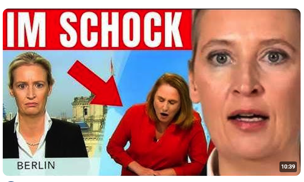 Plötzlich kippt Moderatorin um, als AFD ihr einen Einlauf verpasst!