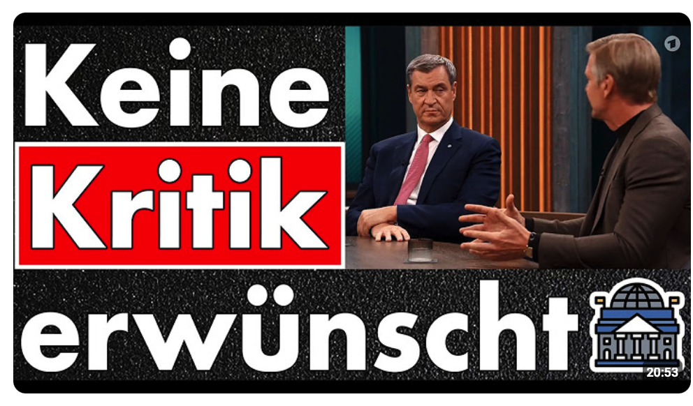 Söder fordert Hofberichterstattung: Medien sollen die Regierung unterstützen statt kritisieren!