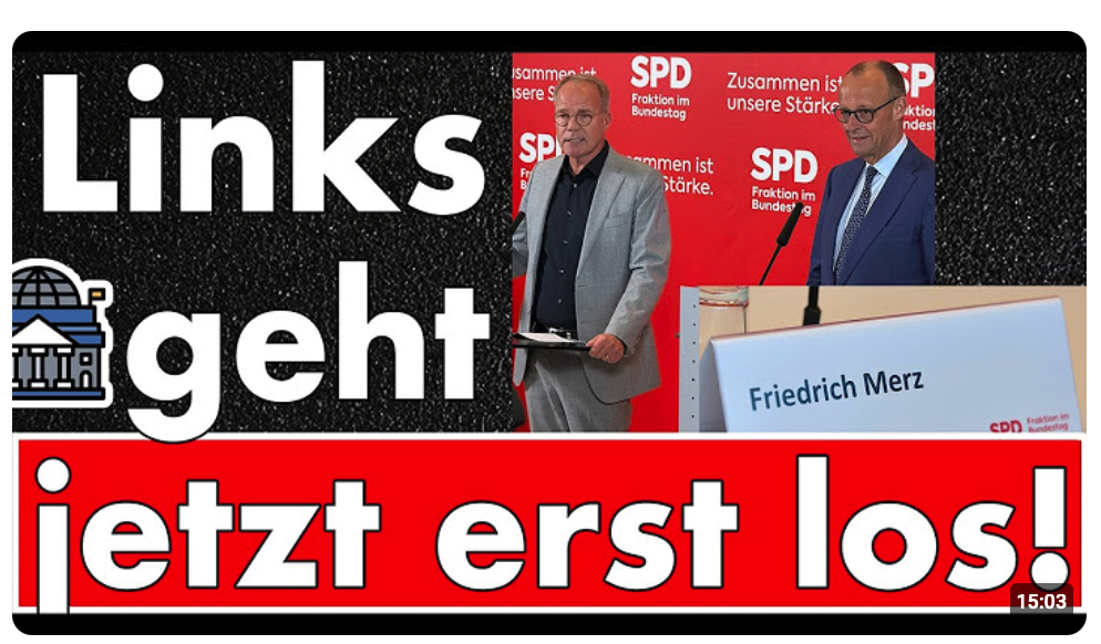Merz mauert die Brandmauer noch höher! ‚Links geht jetzt erst los‘ – Merkel will Lügen bestrafen