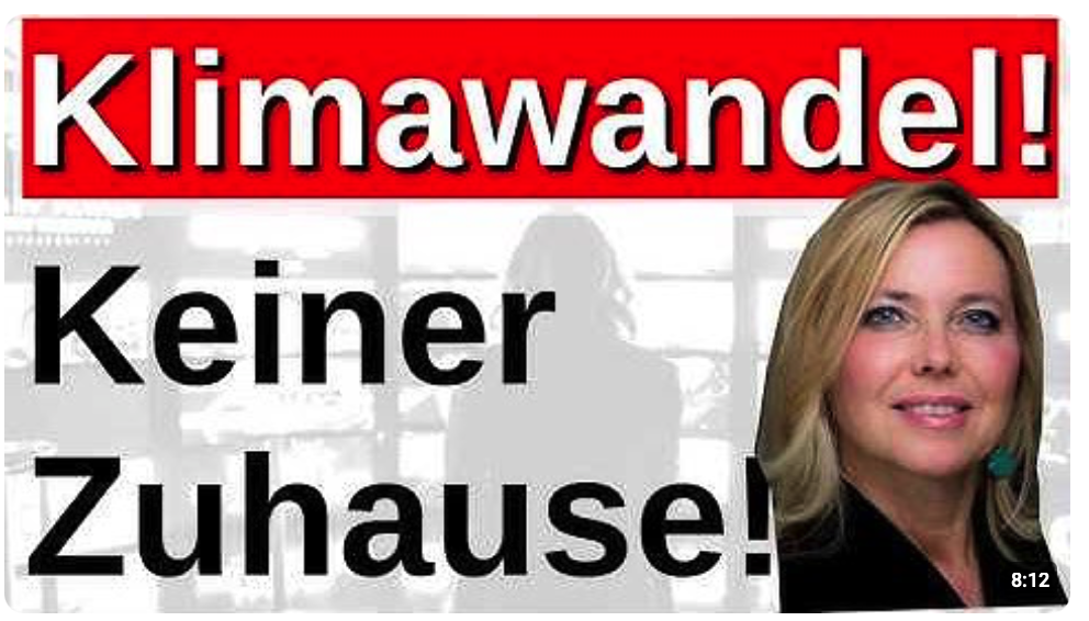 Wissenschaft: Klimawandel fällt aus! Aber die Grünen wollen es nicht wahr haben!