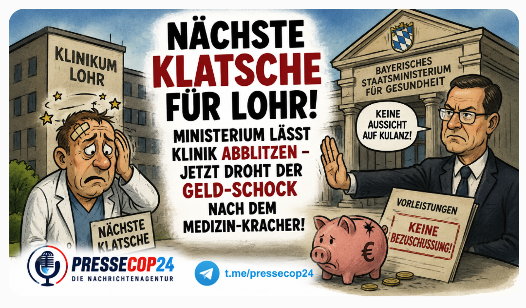 NÄCHSTE KLATSCHE FÜR LOHR! MINISTERIUM LÄSST KLINIK ABBLITZEN – JETZT DROHT DER GELD-SCHOCK NACH DEM MEDIZIN-KRACHER!