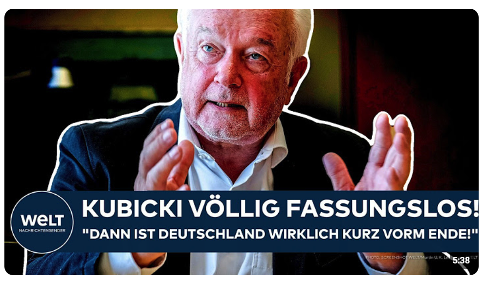 BERLIN: Friedrich Merz? Kubicki völlig fassungslos! „Dann ist Deutschland wirklich kurz vorm Ende!“