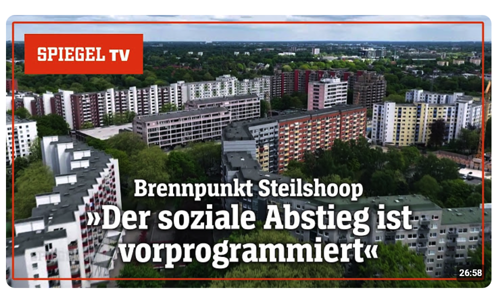 Brennpunkt Steilshoop: Arm, abgehängt, aussichtslos | SPIEGEL TV