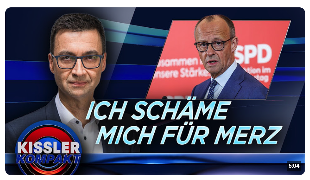 Kanzler ohne Kompetenz: Warum die Deutschen sich von Merz abwenden | Kissler Kompakt