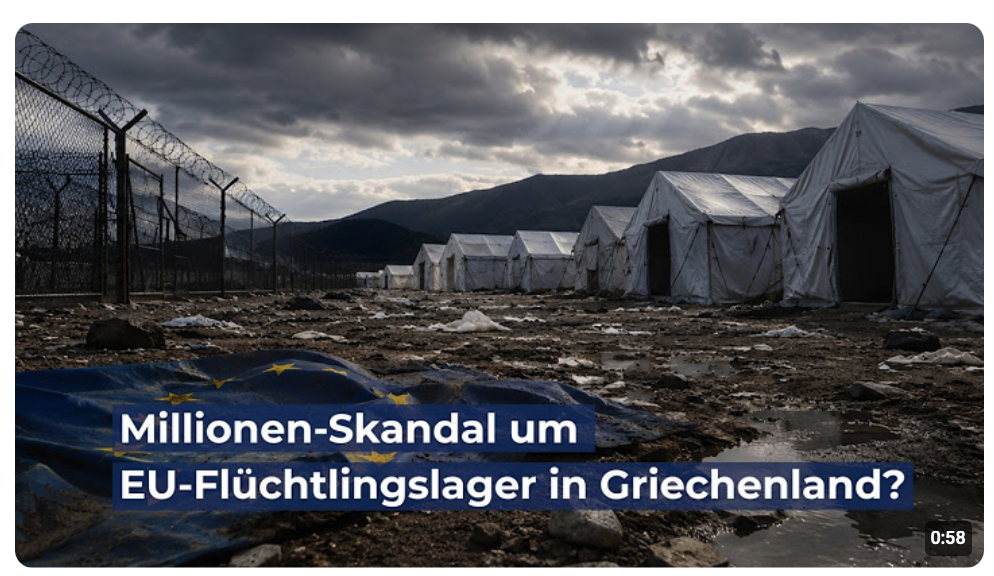 Millionen-Skandal um EU-Flüchtlingslager in Griechenland?