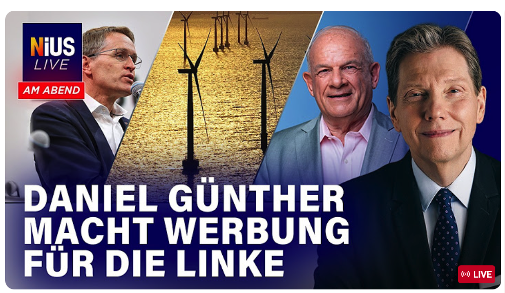  Bestseller-Autor Peter Hahne zur Roten Linie der CDU-Basis I NIUS Live am Abend vom 21.05.2026
