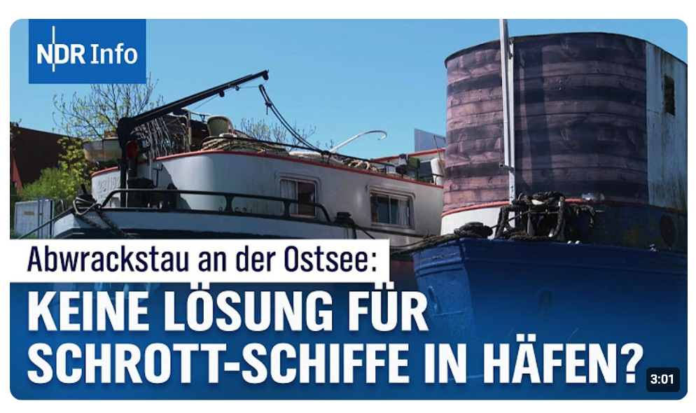 Abwrack-Verbot an der Ostsee: Warum unsere Häfen voller Schrottschiffe laufen | NDR Info