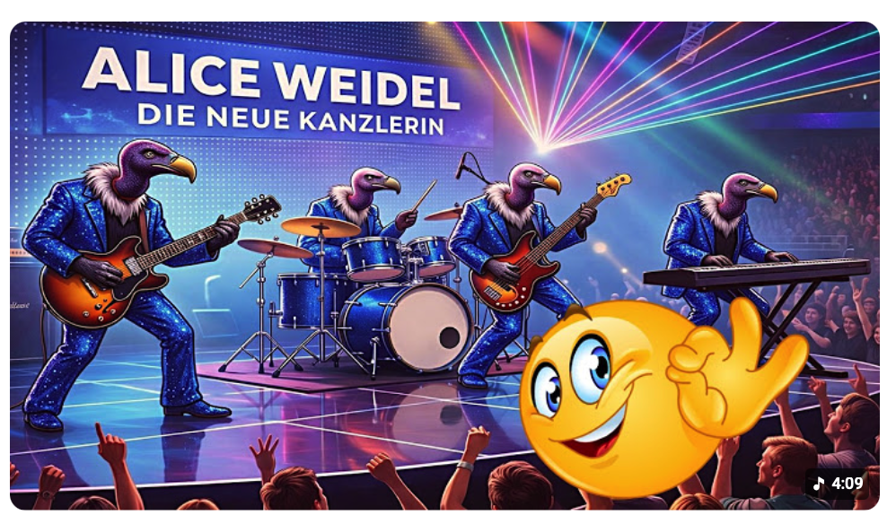 Die blaue Welle  Satire – Song 2026